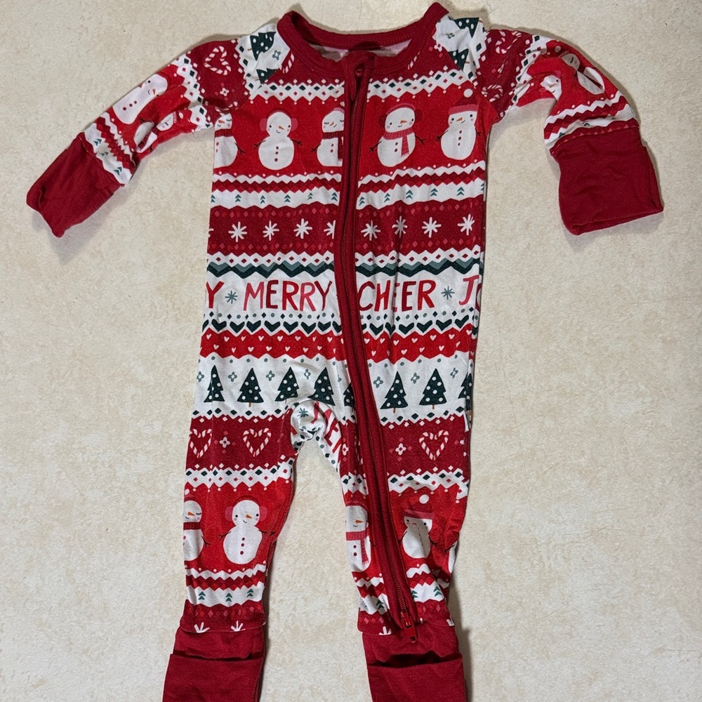 Little Sleepies Christmas Zippy
